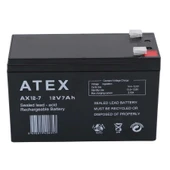 Atex AX 12-7 12 VOLT 7 AH /AKÜ - 1