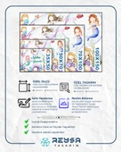 Deniz Kızı Temalı Doğum Günü Afişi 100X150 cm thumbnail 2