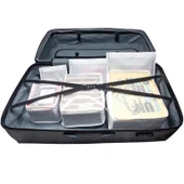 Bavul İçi Düzenleyici Valiz  Organizer 6 lı Set - Çizgili - 2