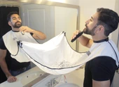 Pratik Sakal Kesme Örtüsü - Beyaz - 3