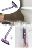 360 Derece Dönen Cımbızlı Askılı Fırça Çok Amaçlı Tuvalet Banyo Temizlik Fırçası thumbnail 1