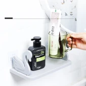 Kuğu Raf Baharatlık -Makyaj Malzeme Rafı Kendinden Yapışkanlı Banyo Mutfak Organizer - 2