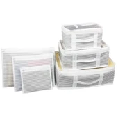 Bavul İçi Düzenleyici Valiz  Organizer 6 lı Set - Çizgili - 1
