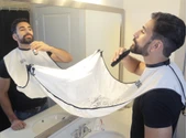 Pratik Sakal Kesme Örtüsü - Beyaz - 2
