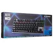 Klavye Oyuncu 87 Tuşlu Süper Kompakt Mekanik Blue Switch Rainbow Altec Lansing ALGK8404 Siyah-Gümüş - 7