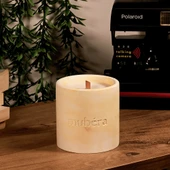 Citrus Garden - Sarı Taş Saksı Mum (Büyük Boy) - 1