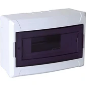 9’lu Sıva Üstü Sigorta Kutusu Kompakt Tasarım Kolay Montaj Elektrik Panosu - 1