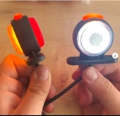 10 Adet Neon Ledli Takoz Lamba 12-24 Volt Sarı-kırmızı - 2