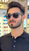 101 C3 Black/Black Olivier Philippe Polarize Güneş Gözlüğü - 3