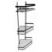 LİDER 3 LÜ BEŞGEN KÖŞE RAF SİYAH thumbnail 1