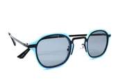 0089 Blue/Black Olivier Philippe Güneş Gözlüğü - 2