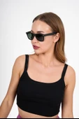 101 C3 Black/Green Olivier Philippe Polarize Güneş Gözlüğü - 2