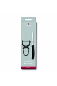 Victorinox Soyacak ve Sofra Bıçağı Seti, 2 Parça Siyah - 1