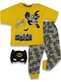 BATMAN BASKILI ERKEK PİJAMA TAKIMI - 2