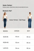 2 Adet Ön ve Arka V Yaka Basic Pamuklu Tişört - 5