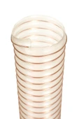 Poliüretan Bakır Telli Şeffaf Hortum (İç çap 127mm)  (5mt ) Pu 070 Toz Talaş Emiş - 5
