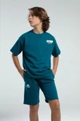 Kappa 36225 Erkek Çocuk Şortlu Pijama Bermuda Takım - 1