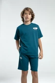 Kappa 36225 Erkek Çocuk Şortlu Pijama Bermuda Takım - 5