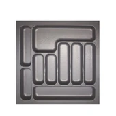 LİDER ÇEKMECE İÇİ KAŞIKLIK 47*49 GRİ (KESİLEBİLİR ÖLÇÜ 39*41) thumbnail 2