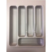 LİDER ÇEKMECE İÇİ KAŞIKLIK 42*49 GRİ (KESİLEBİLİR ÖLÇÜ 35*41) - 1