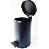 LİDER 5 LT ÇÖP KOVASI PEDALLI (SİYAH) - 5