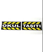 SÜSLEN OKUL TAŞITI YAZISI TAKIM 22X104 cm - 1