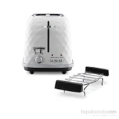 Delonghi Brillante CTJ 2103.W Ekmek Kızartma Makinesi-Beyaz - 2
