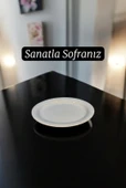 Grande porselen kayık tabak - büyük boy orta kayık sunumluk  38,5x30 cm. kayık tabağı - 3