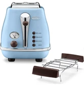 Delonghi Icona Vintage İki Dilim Ekmek Kızartma Makinesi CTOV 2103.AZ thumbnail 3