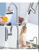 BUFFER 3 Farklı Modlu Musluk Başlığı Adaptörü Şelale Musluk - 4