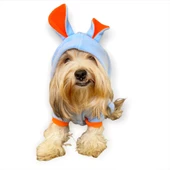 Bon Bunny Blue Kulaklı Köpek Tulumu Kıyafeti - 1