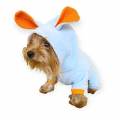 Bon Bunny Blue Kulaklı Köpek Tulumu Kıyafeti - 8