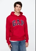 Gap V-Frch Ft Herıtage Logo Po Erkek Kapüşonlu Sweatshirt - 1