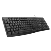 EVEREST KB-619, USB Kablolu, Türkçe Q, Standart Klavye Siyah - 1