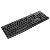 EVEREST KB-619, USB Kablolu, Türkçe Q, Standart Klavye Siyah - 3