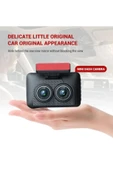 Araç İçi HD Kamera Video Kaydedici 3 Kamera 1080P Full HD Araç Kamerası WDR G-Sensor 5Mp Büyük Ekran - 4