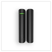 AJAX, DoorProtect Plus, Kablosuz Darbe Dedektörü, Siyah - 1