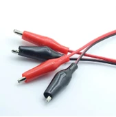 Bağlantı Kablosu (Krokodil+Krokodil) 100cm, Çift/Paket thumbnail 4