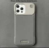 iPhone 16 Plus Parfümlü Koku Hazneli MagSafe Uyumlu Deri Kılıf thumbnail 3