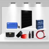Bahçe Evi ve Bağ Evi İçin 1kW Mini Solar Enerji Paketi – Doğa Seri 1000 - 1