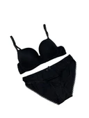 Karaz 2500 Dolgusuz Sütyen Takım Siyah thumbnail 1