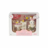 Bay Dreamy Mini Tavşan Aksesuarlı Yemek Masası Seti - 1