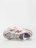 New Balance 9060 White Sea Salt Puple Spor Ayakkabı - 3