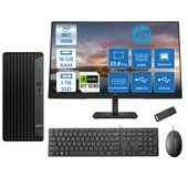 Hp Pro Tower 400 G9 Intel Core I7 14700 16GB Ddr5 1tb SSD 23.8" Fhd Freedos Nvidia GT1030-4GB Masaüstü Bilgisayar 235V5M2ESGT1030F08 + Zetta USB Bellek thumbnail 1