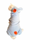 Bon Bunny Blue Kulaklı Kedi Tulumu,Kıyafeti - 4