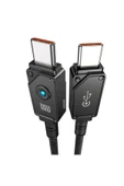 Baseus UNBREAKABLE SIYAH 100W 100 CM PD TYPE-C TO TYPE-C ŞARJ KABLOSU P10355800111-00 - 2