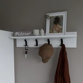 Midoser Lucas Portmanto Duvar Askılığı Elbise Askılığı 90 Cm - 3