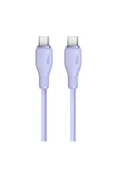 Baseus Pudding Hızlı Şarj Özellikli Type-c To Type-c 100w Kablo 1.2m. Mor - 2