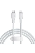Baseus Pudding Serisi Hızlı Şarj ve Data Kablosu USB'den Type-c USB-C'ye 6 Amper 100W, 1,2m - 1