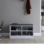 Midoser Lucas Ayakkabılık/bench ( Minder Dahil) - 4